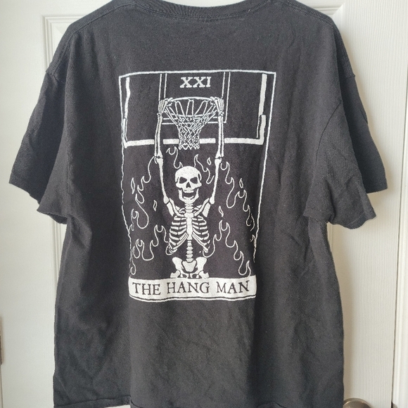 third eye playground Other - Mens Third Eye Playground Skelton Hanging On Basketball Ball Hoop SZ XL